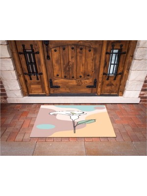 Miraxx 3D Baskı Özel Tasarım   Geometrik Dış Mekan Paspas 198