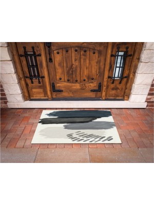 Miraxx 3D Baskı Özel Tasarım   Geometrik Dış Mekan Paspas 225