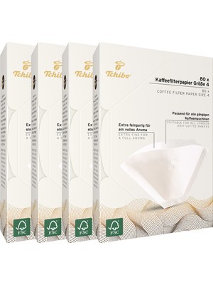 Tchibo 4 x 80 Adet Filtre Kahve Kağıdı