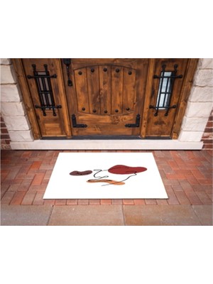 Miraxx 3D Baskı Özel Tasarım   Geometrik Dış Mekan Paspas 194