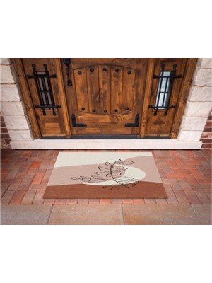 Miraxx 3D Baskı Özel Tasarım   Geometrik Dış Mekan Paspas 206