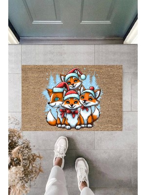 Miraxx Kapı Önü Paspası Yeni Yıl Konsepti Dijital Baskı PY-175111229