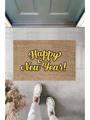 Miraxx Kapı Önü Paspası Yeni Yıl Konsepti Dijital Baskı PY 175111166