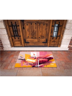 Miraxx 3D Baskı Özel Tasarım   Geometrik Dış Mekan Paspas 46