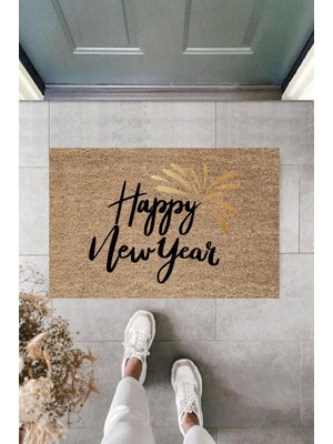 Miraxx Kapı Önü Paspası Yeni Yıl Konsepti Dijital Baskı PY-175111106