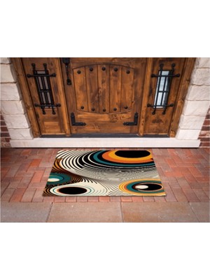 Miraxx 3D Baskı Özel Tasarım   Geometrik Dış Mekan Paspas 59