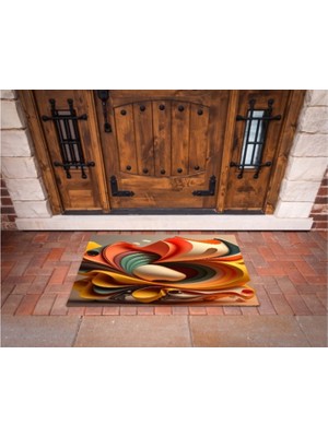 Miraxx 3D Baskı Özel Tasarım   Geometrik Dış Mekan Paspas 110