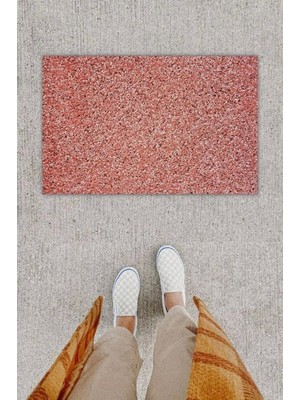 Miraxx Dijital Baskı Dekoratif Hasır Çok Renkli Kapı Önü Paspası K-1246