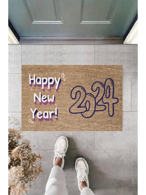 Miraxx Kapı Önü Paspası Yeni Yıl Konsepti Dijital Baskı PY-175111198