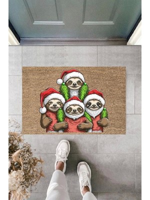 Miraxx Kapı Önü Paspası Yeni Yıl Konsepti Dijital Baskı PY-175111202