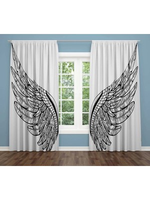 Miraxx 3D Baskılı Fon Perde 433