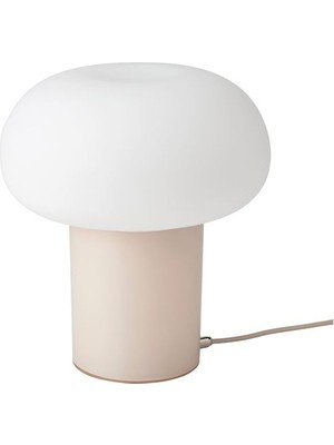 IKEA Dejsa Abajur, Bej-Beyaz, 28 cm