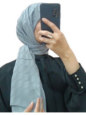 Aker Jakarlı Su Yolu Desenli Şal 1032