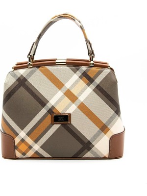 Silver Polo Silver & Polo Haki - Taba SP706 Kadın El Çantası