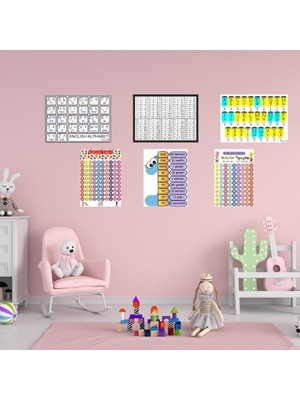 Ti Play 6'lı Eğitici Set 35X50 cm Bristol Baskı