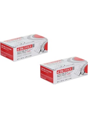 Dloffice Clıps Kıskaç 32 mm 12'li Kutu ( 2 Kutu )