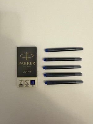 Parker Mürekkep 2 Kutu 10 Adet Refil (Mavi)