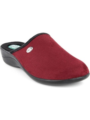 Muya Darcie Anatomik Topuk Dik. Kadın Terlik Bordo