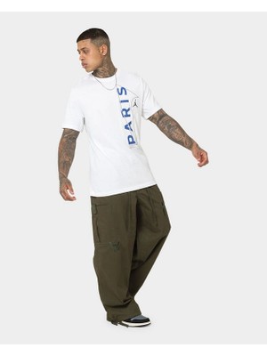 Jordan Paris Saint German Wordmark Erkek T-Shirt Cng-Store