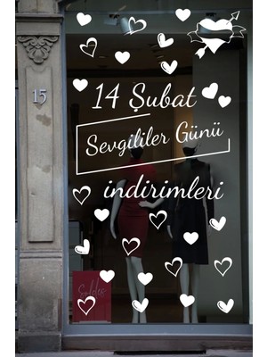 Happy Valentine's Day Sevgililer Günü Sticker