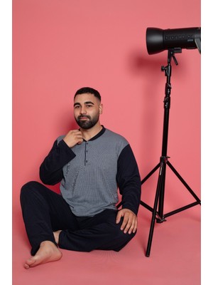 Sude Homewear Erkek Süprem Büyük Beden Pijama Takımı