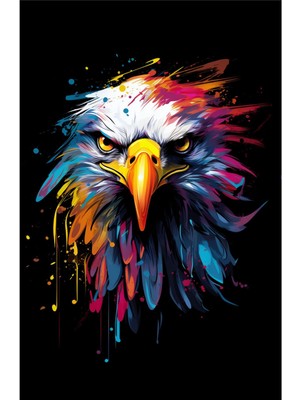 Arte Vista Neon Eagle