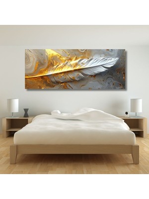 Arte Vista Golden Feather Kanvas Tablo