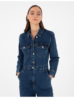 Pierre Cardin Kadın Mavi Jean Tulum 50293814-VR036