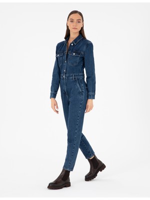 Pierre Cardin Kadın Mavi Jean Tulum 50293814-VR036