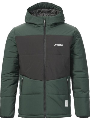 Musto M 64 Puffer Erkek Mont MUS.85035 Mens Yeşil - Siyah Teknik Mont