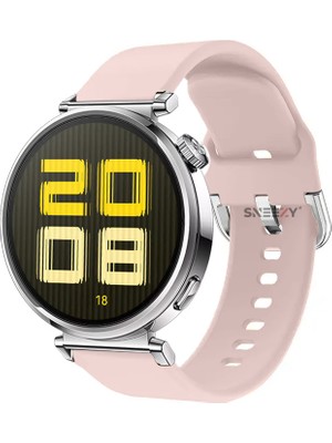 Sneezy Huawei Watch Gt5 41MM Ile Uyumlu Yumuşak Purelux Soft Tokalı Silikon Kordon