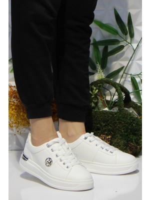 U.s. Polo Assn. Also Beyaz Rahat Orijinal Ürün Sneaker Kadın Ayakkabı