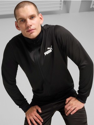 Puma Sports Club Poly Erkek Siyah Dik Yaka Ceket