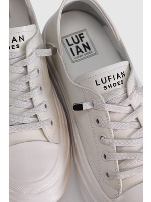 Lufian Annabel Beyaz Bayan Sneaker Ayakkabı