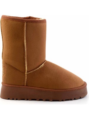 Bambi Taba Süet  Kadın Bot & Bootie K02855115202