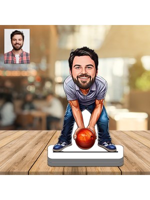 Bowling 3D Ahşap Biblo,sevgiliye Hediye,doğum Günü Hediyesi