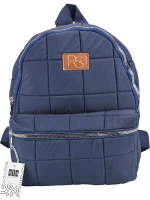 Sia Çanta Samilon Kabartmalı Kapitone Puf Kumaş Shopper  Çanta Rahat Sırt Askılı Hafif , Iç Astarlı Kaliteli Malzeme Mükemmel Işçilik