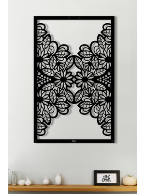 N'Art Decorative Embroidery  Metal Duvar Tablosu 44X69CM