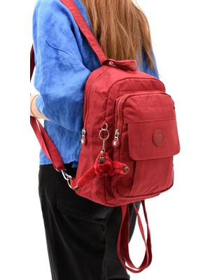 Body Bag Göğüs Çantası Sırt Çantası Çok Cepli Hafif Klinkır Kumaş Bady Bag Çok Cepli  30*22 cm