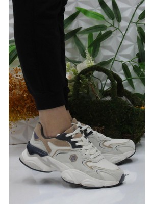 Lumberjack Madax Wmn Pu Bej Sneaker Kadın Ayakkabı