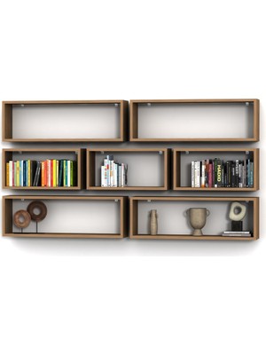 Rafkestir Eagle Duvar  Raf Seti Kafkas Meşe ( Mat )