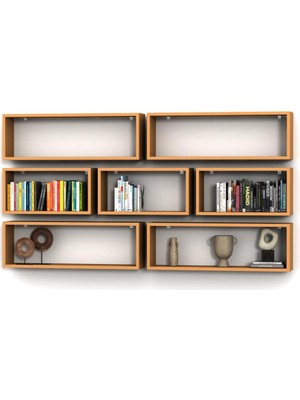 Rafkestir Eagle Duvar  Raf Seti Bambu ( Mat )