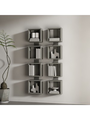 Rafkestir 2 Li Cia Raf Seti Antrasit ( Mat )