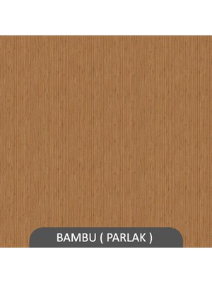 Rafkestir Eagle Duvar  Raf Seti Bambu ( Parlak )