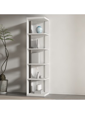 Rafkestir Kordon  Raf Seti Beyaz ( Mat )