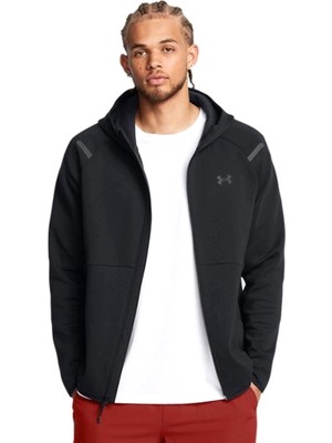 Under Armour Unstoppable Erkek Siyah Günlük Stil Eşofman Üstü 1389352-001