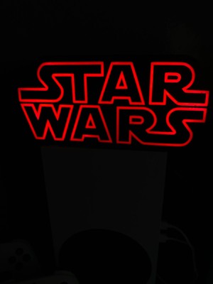 Devotech Star Wars LED Işıklı Masa Lambası Kırmızı Renk