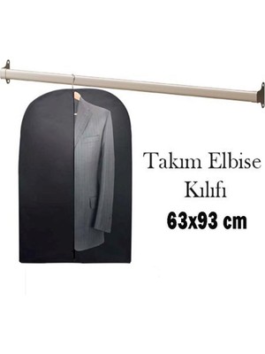 Elbise Kılıfı (Gamboç)Siyah Renk 63 x 93 cm 50 Adet