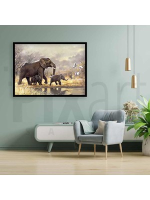 Pix Art Sanat Filler 40 x 30 cm Elmas Mozaik Tablo