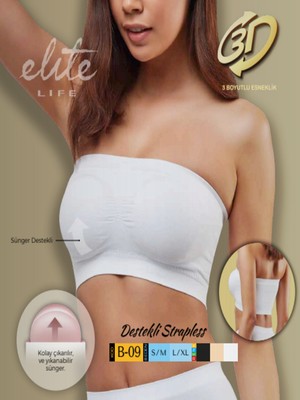 Alarga B-09 776 Kadın Destekli Strapless